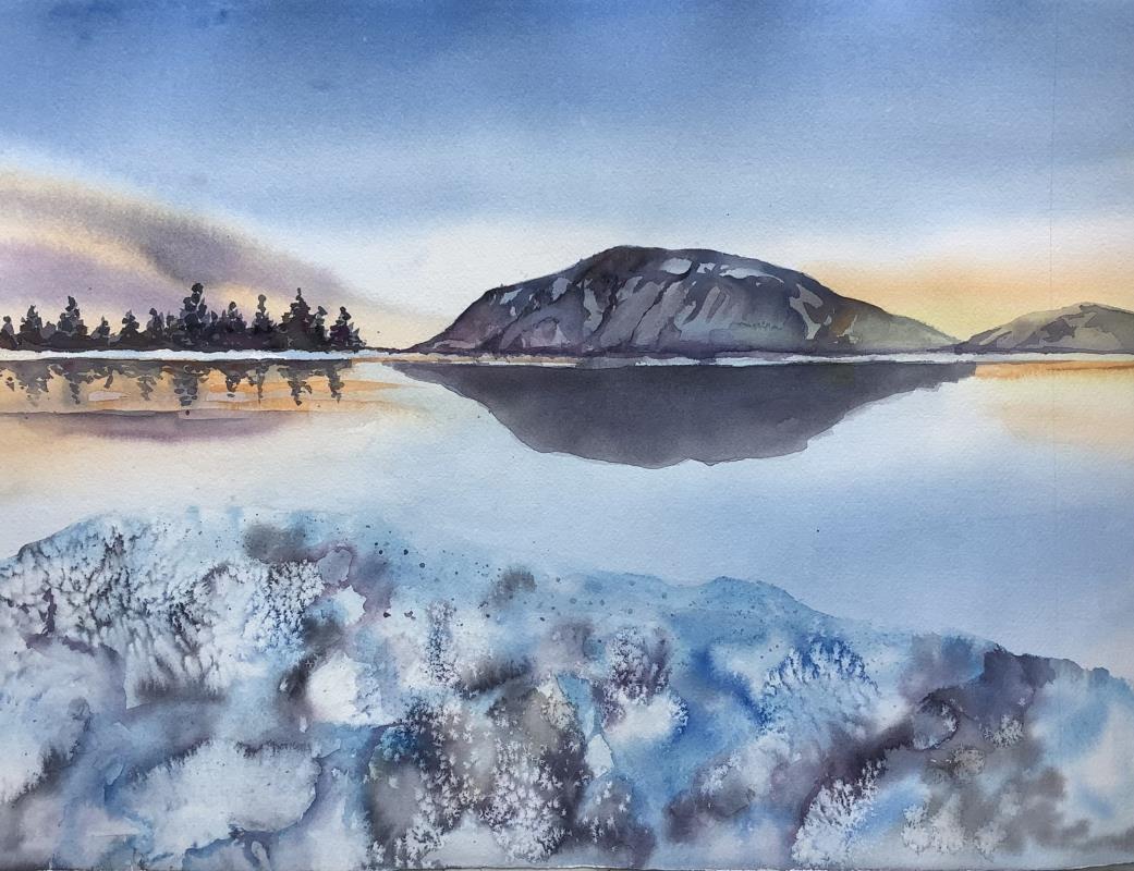 Vetrarins frosna lind